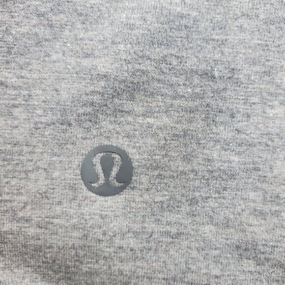 Lululemon Acadia Long Sleeve Heathered Pitch Grey Top Size 4 - Picture 6 of 6